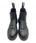 中古・古着 Dr.Martens (ドクターマーチン) 2976 ホワイトステッチ チェルシーブーツ ブラック サイズ:UK7：13000円