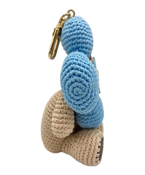 LOUIS VUITTON（ルイ ヴィトン）LOUIS VUITTON (ルイ ヴィトン) バッグチャーム・マイ・ヴィヴィエンヌ クロシェ ベージュ×ブルーの古着・服飾アイテム