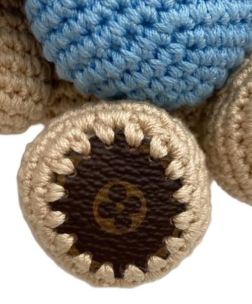 LOUIS VUITTON（ルイ ヴィトン）LOUIS VUITTON (ルイ ヴィトン) バッグチャーム・マイ・ヴィヴィエンヌ クロシェ ベージュ×ブルーの古着・服飾アイテム