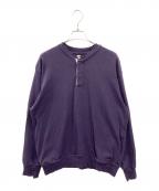 ）の古着「別注ヘンリネックスウェット」｜ネイビー