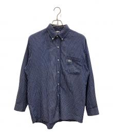 stussy（ステューシー）の古着「チェックシャツ」｜ブルー