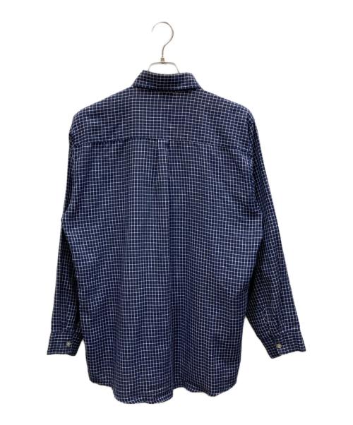 stussy（ステューシー）stussy (ステューシー) チェックシャツ ブルー サイズ:Lの古着・服飾アイテム
