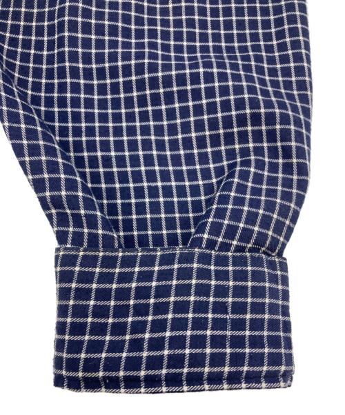 stussy（ステューシー）stussy (ステューシー) チェックシャツ ブルー サイズ:Lの古着・服飾アイテム
