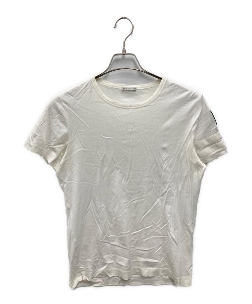 MONCLER（モンクレール）MONCLER (モンクレール) MAGLIA T-SHIRT ホワイト サイズ:XSの古着・服飾アイテム