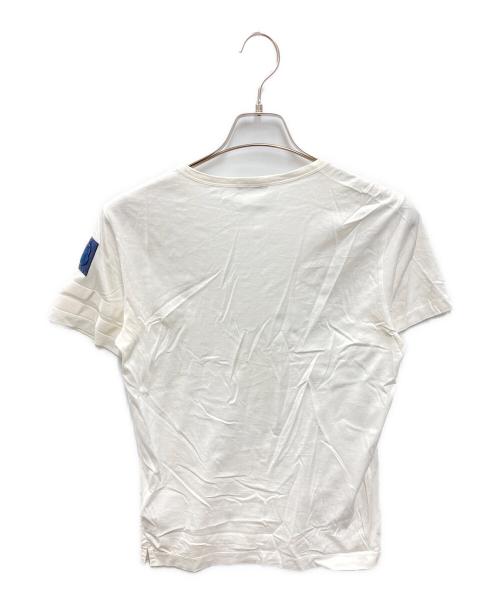MONCLER（モンクレール）MONCLER (モンクレール) MAGLIA T-SHIRT ホワイト サイズ:XSの古着・服飾アイテム