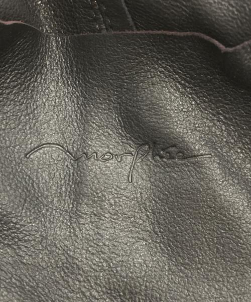 morphee（モルフェ）morphee (モルフェ) 3WAY MEDIUM TOTE SHORT ブラックの古着・服飾アイテム