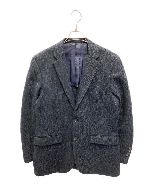 BROOKS BROTHERS（ブルックスブラザーズ）BROOKS BROTHERS (ブルックスブラザーズ) Harris Tweed (ハリスツイード) ヘリンボーンツイードジャケット ネイビー サイズ:39Sの古着・服飾アイテム