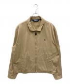 POLO RALPH LAURENポロ・ラルフローレン）の古着「［古着］POLO RALPH LAUREN スイングトップ」｜ベージュ