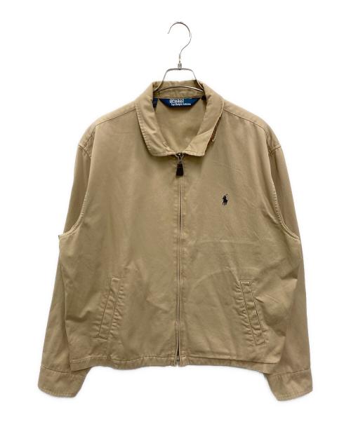 POLO RALPH LAUREN（ポロ・ラルフローレン）POLO RALPH LAUREN (ポロ・ラルフローレン) ［古着］POLO RALPH LAUREN スイングトップ ベージュ サイズ:XLの古着・服飾アイテム