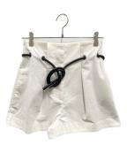 3.1 phillip limスリーワンフィリップリム）の古着「Origami-Pleated Short Pants」｜ホワイト