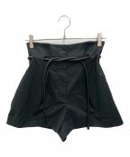 3.1 phillip limスリーワンフィリップリム）の古着「Origami-Pleated Short Pants」｜ブラック