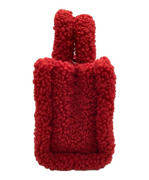 SIMYON（シミョン）SIMYON (シミョン) モコモコバッグS レッドの古着・服飾アイテム