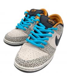 NIKE SB（ナイキエスビー）の古着「Dunk Low Pro Electric Safari "Phantom and Black"」｜グレー
