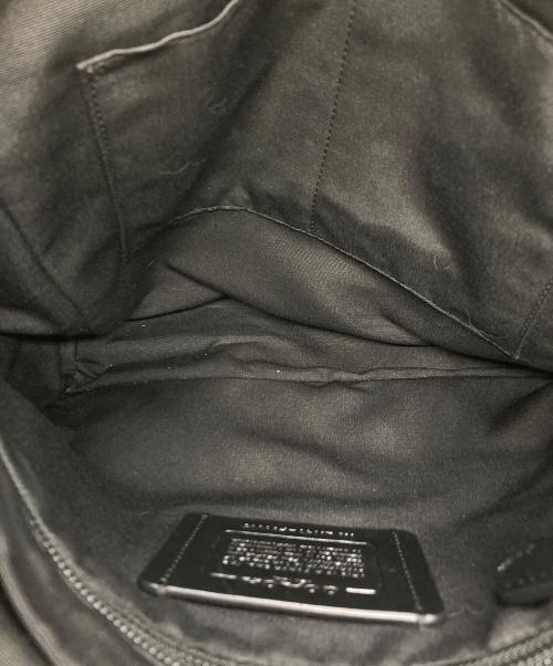COACH（コーチ）COACH (コーチ) ヒューストン マップ ショルダーバッグ ブラックの古着・服飾アイテム