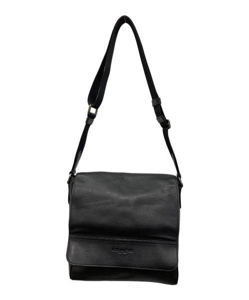COACH（コーチ）COACH (コーチ) ヒューストン マップ ショルダーバッグ ブラックの古着・服飾アイテム