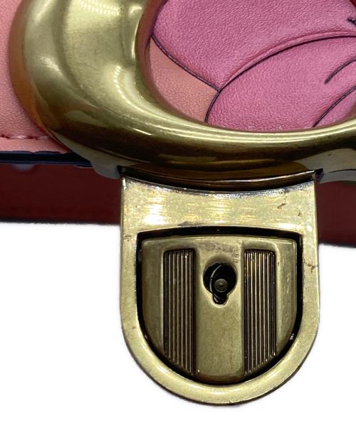 COACH（コーチ）COACH (コーチ) DISNEY (ディズニー) ストゥディオ ショルダー バッグ/ ミッキーマウス アンド フラワー ピンクの古着・服飾アイテム