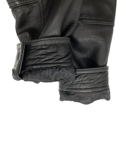 PELLE STUDIO（ペレ スタジオ）PELLE STUDIO (ペレ スタジオ) ［古着］シングルレザージャケット ブラック サイズ:Mの古着・服飾アイテム