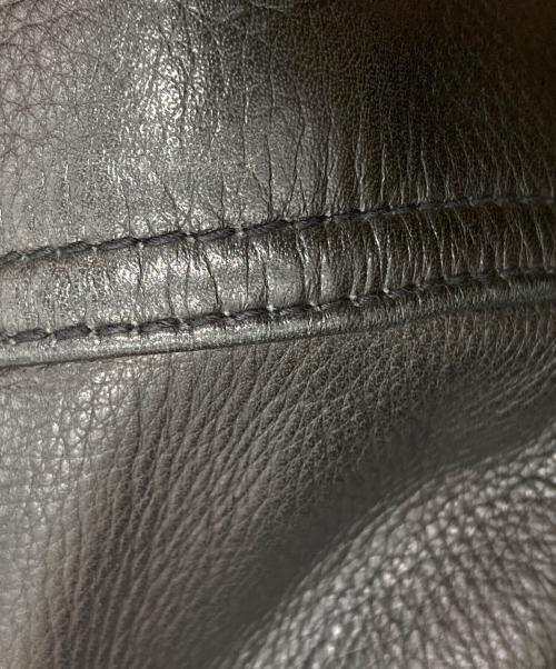 PELLE STUDIO（ペレ スタジオ）PELLE STUDIO (ペレ スタジオ) ［古着］シングルレザージャケット ブラック サイズ:Mの古着・服飾アイテム