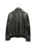 PELLE STUDIO (ペレ スタジオ) ［古着］シングルレザージャケット ブラック サイズ:M：10000円