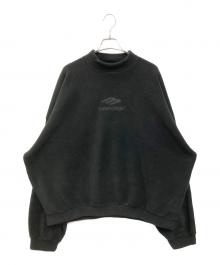 BALENCIAGA（バレンシアガ）の古着「3B Embroidered Sweatshirt」｜ブラック