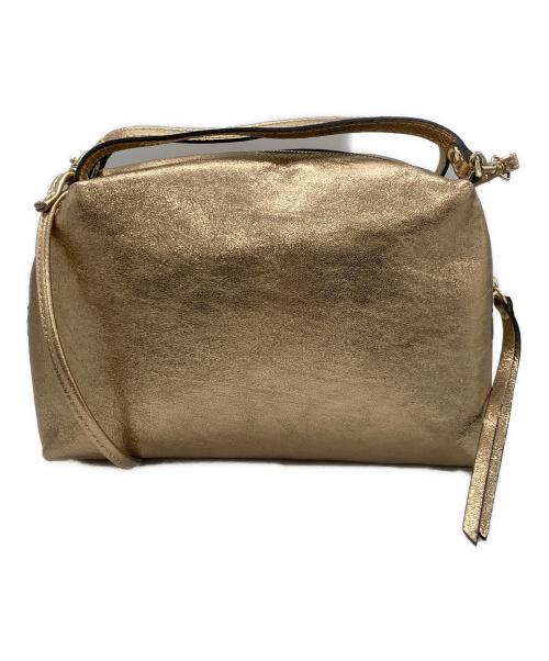GIANNI CHIARINI（ジャンニ キアリーニ）GIANNI CHIARINI (ジャンニ キアリーニ) ALIFA M ショルダーバッグ ゴールドの古着・服飾アイテム