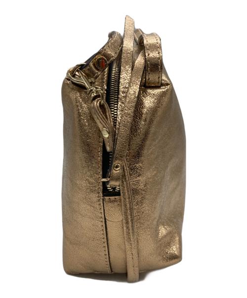 GIANNI CHIARINI（ジャンニ キアリーニ）GIANNI CHIARINI (ジャンニ キアリーニ) ALIFA M ショルダーバッグ ゴールドの古着・服飾アイテム