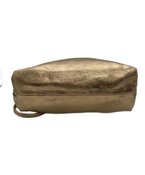 GIANNI CHIARINI（ジャンニ キアリーニ）GIANNI CHIARINI (ジャンニ キアリーニ) ALIFA M ショルダーバッグ ゴールドの古着・服飾アイテム