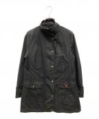 Barbourバブアー）の古着「Waxed Squire Jacket」｜ブラック
