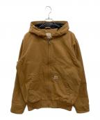CarHarttカーハート）の古着「WASHED DUCK INSULATED ACTIVE JACKET」｜ブラウン