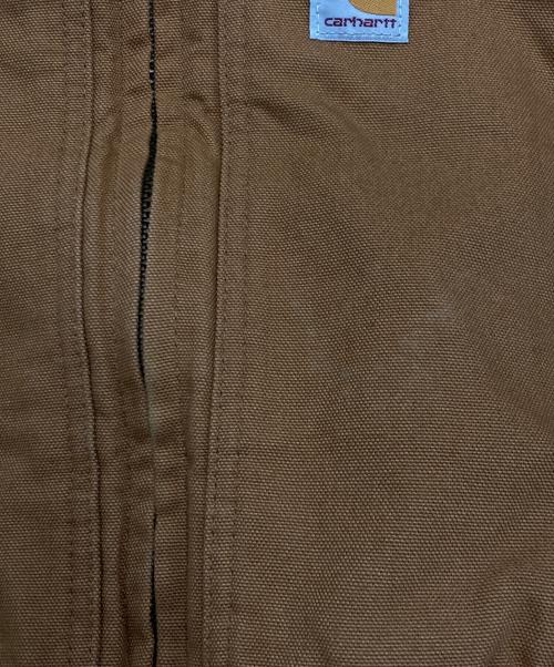 CarHartt（カーハート）CarHartt (カーハート) WASHED DUCK INSULATED ACTIVE JACKET ブラウン サイズ:Mの古着・服飾アイテム