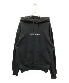 vault room×すろぱちすてぇしょん（ボルトルーム）の古着「SLOPACHI STATION HOODIE」｜ブラック