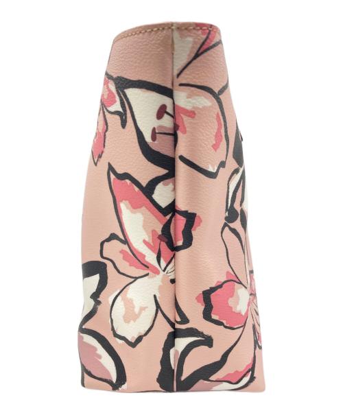 Kate Spade（ケイトスペード）Kate Spade (ケイトスペード) 総柄トートバッグ ピンクの古着・服飾アイテム