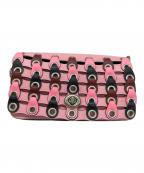 COACHコーチ）の古着「ディンキアー コーチ リンク 2way バッグ」｜ピンク