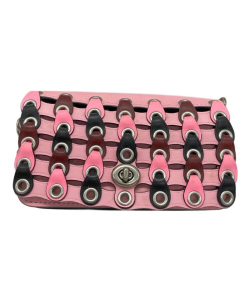 COACH（コーチ）COACH (コーチ) ディンキアー コーチ リンク 2way バッグ ピンクの古着・服飾アイテム