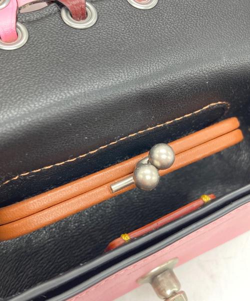 COACH（コーチ）COACH (コーチ) ディンキアー コーチ リンク 2way バッグ ピンクの古着・服飾アイテム