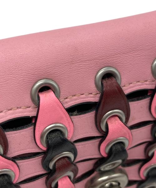 COACH（コーチ）COACH (コーチ) ディンキアー コーチ リンク 2way バッグ ピンクの古着・服飾アイテム