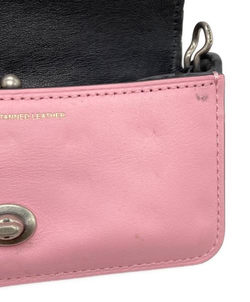 COACH（コーチ）COACH (コーチ) ディンキアー コーチ リンク 2way バッグ ピンクの古着・服飾アイテム