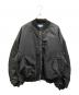 MAISON SPECIAL（メゾンスペシャル）の古着「Prime-Over Nylon MA-1 Bomber Jacket」｜ブラック