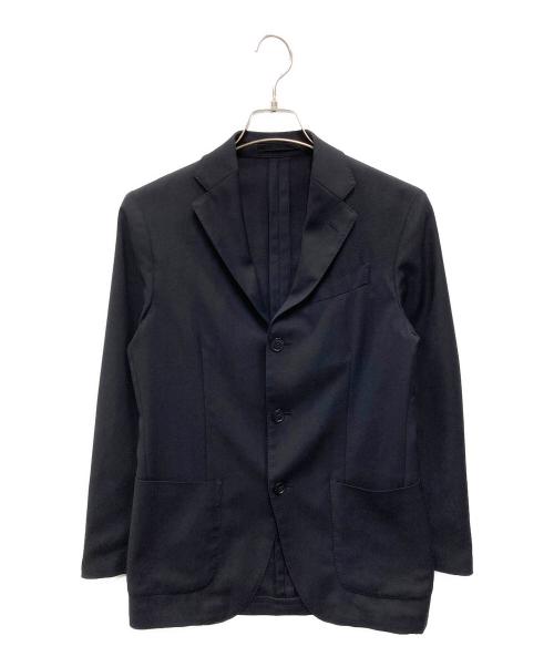 LARDINI（ラルディーニ）LARDINI (ラルディーニ) EASYWEAR パッカブル 段返り3Bテーラード ジャケット ネイビー サイズ:42の古着・服飾アイテム