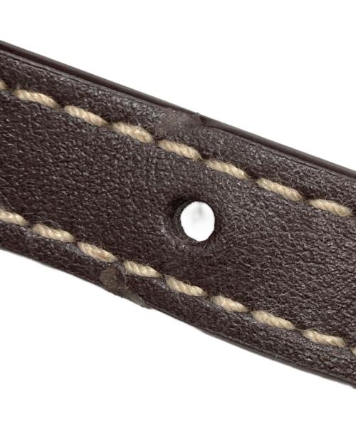 POLO RALPH LAUREN（ポロ・ラルフローレン）POLO RALPH LAUREN (ポロ・ラルフローレン) Polo ID Small Shoulder Bag 'Luggage/Tobacco' ブラウンの古着・服飾アイテム