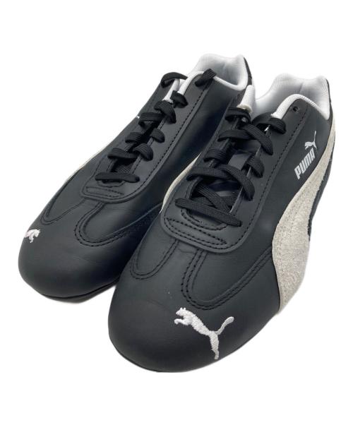 PUMA（プーマ）PUMA (プーマ) Speedcat Leather Black and White ブラック サイズ:24cmの古着・服飾アイテム