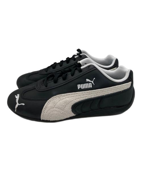 PUMA（プーマ）PUMA (プーマ) Speedcat Leather Black and White ブラック サイズ:24cmの古着・服飾アイテム