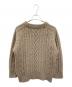 PHERROW'S (フェローズ) ウールケーブルニット ベージュ サイズ:M：8000円
