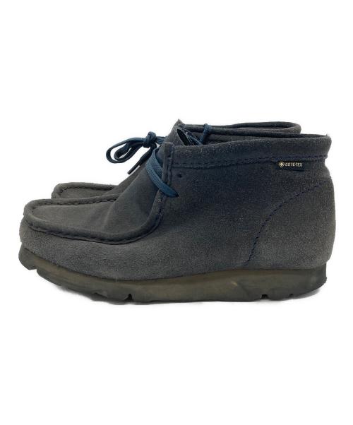 CLARKS（クラークス）CLARKS (クラークス) BEAMS BOY (ビームスボーイ) Wallabee Boot ネイビー サイズ:US 7 1/2の古着・服飾アイテム