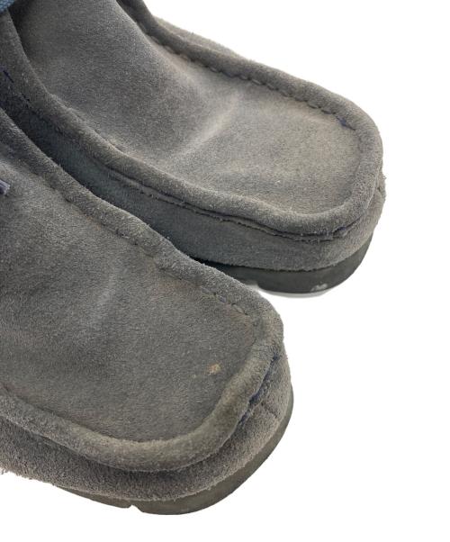 CLARKS（クラークス）CLARKS (クラークス) BEAMS BOY (ビームスボーイ) Wallabee Boot ネイビー サイズ:US 7 1/2の古着・服飾アイテム