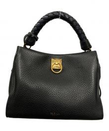 MULBERRY（マルベリー）の古着「スモール アイリス ショルダーバッグ」｜ブラック
