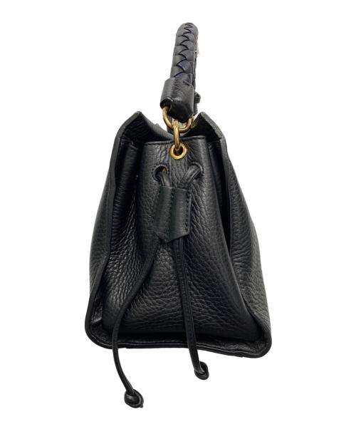 MULBERRY（マルベリー）MULBERRY (マルベリー) スモール アイリス ショルダーバッグ ブラックの古着・服飾アイテム