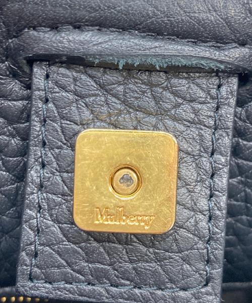 MULBERRY（マルベリー）MULBERRY (マルベリー) スモール アイリス ショルダーバッグ ブラックの古着・服飾アイテム