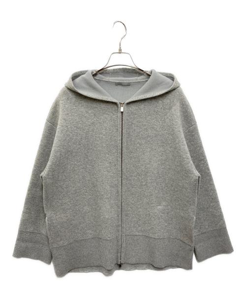 theory luxe（セオリーリュクス）theory luxe (セオリーリュクス) Morbi Josie Cardigan グレー サイズ:38の古着・服飾アイテム