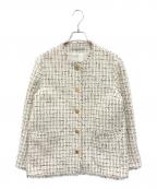 theory luxeセオリーリュクス）の古着「Noma Tweed Molly Jacket」｜アイボリー